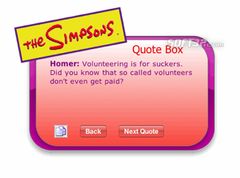 download The Simpsons Quote Box mac