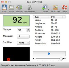 download TempoPerfect Metronome for Mac Free mac