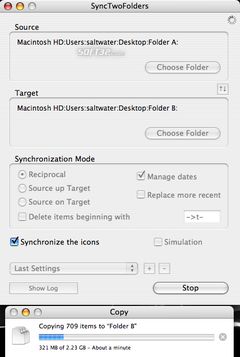 download SyncTwoFolders mac