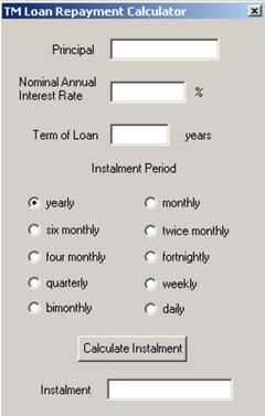 download Desktop Loan Repayment Calculator