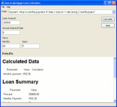 download Abacre Mortgage Loan Calculator