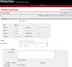 download Webolize IssueTracker