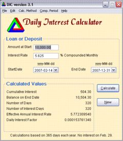 download Daily Interest Calculator