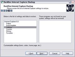 download BackRex Internet Explorer Backup