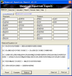 download Chemical Equation Expert