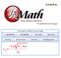 download fMath Formula - GWT Widget