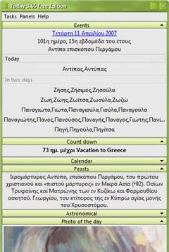 download Today Greek Calendar