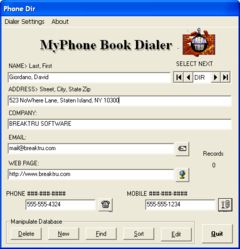 download BREAKTRU MyPhone Book Dialer