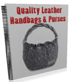 download Black Leather Purse & Handbag Designs