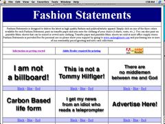download Fashion Statements