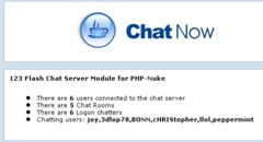 download PHP-Nuke Chat Addon for 123 Flash Chat