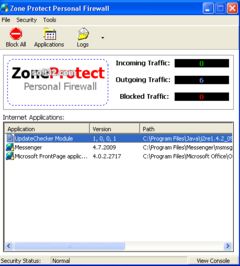 download ZoneProtect Personal Firewall