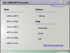 download Eusing Free WMA MP3 Converter