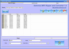 download Sofonica MP3 Ripper and Converter
