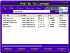 download Free WMA TO RM Converter