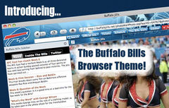 download NFL Buffalo Bills Firefox Browser Theme