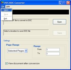 download PDF to Doc Converter