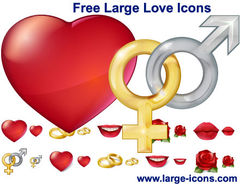 download Free Large Love Icons
