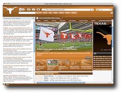 download Texas Longhorns Firefox Theme
