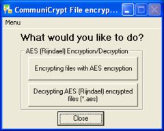 download CommuniCrypt File Encryption Tools