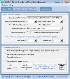 download Free Screen Recorder Software-IntelliRec