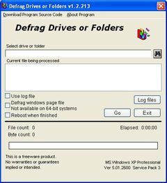 download Xes Defrag Drives and Folders