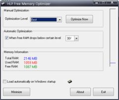 download HLP Free Memory Optimizer