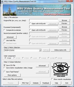 download MSU Video Quality Measurement Tool
