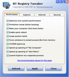 download NT Registry Tweaker