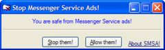 download Stop Messenger Service Ads!