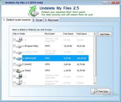 download Undelete My Files for NTFS