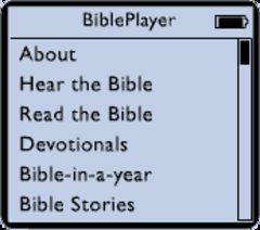 download BiblePlayer for iPod