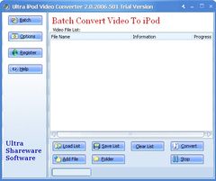 download Ultra Video To iPod Converter