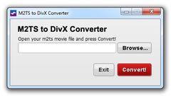 download M2TS to DivX Converter