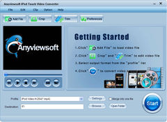 download Anyviewsoft iPod Touch Video Converter