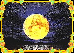 download Real face of Jesus in the Fullmoon