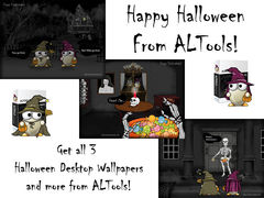 download ALTools Haunted House Halloween Desktops