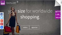 download isosize clothing size widget