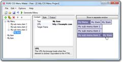 download PURE CSS Menu Maker