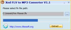download Xed FLV to MP3 Converter