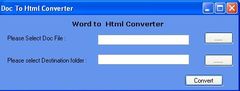 download Free Word To HTML Converter