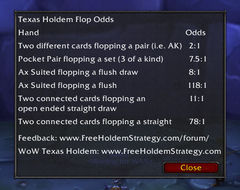 download WoW Texas Holdem Flop Odds