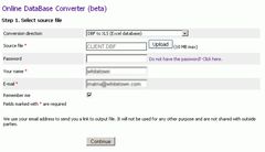 download Online Database Converter