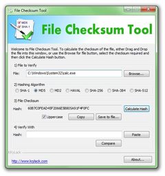 download File Checksum Tool