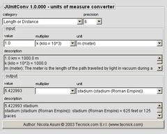 download JUnitConv - Units Of Measure Converter