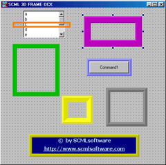 download SCML 3D FRAME OCX