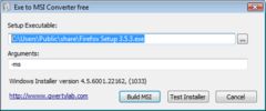 download Exe to Msi Converter free