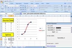 download SRS1 Cubic Spline for Excel