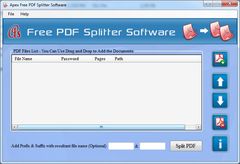 download Apex PDF Splitter Freeware
