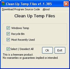 download Xes Temporary Files Cleaner